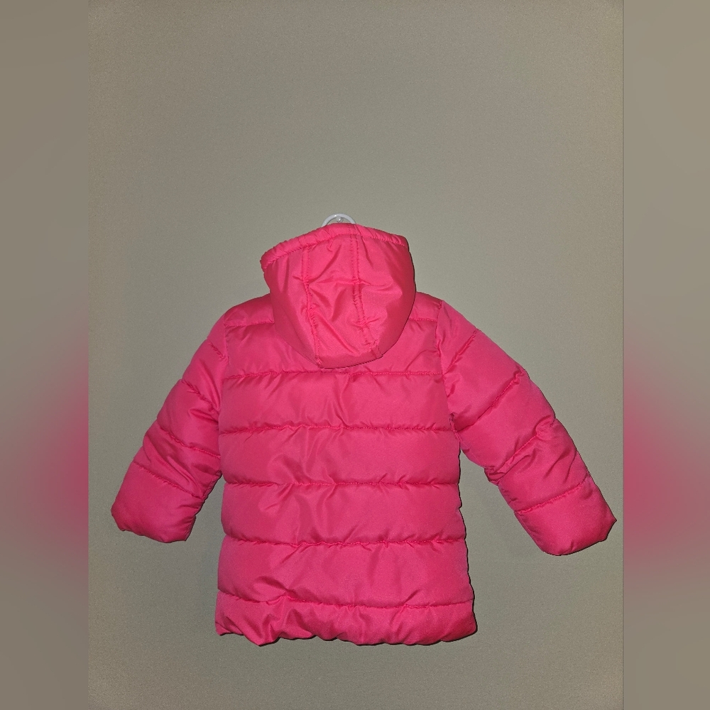 Warm Girls Pink Winter Jacket - Picture 4 of 6